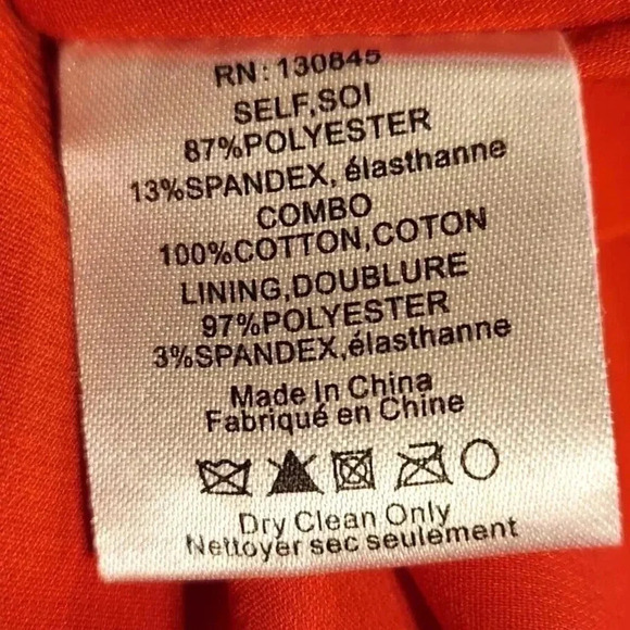 Anthropologie | Vessel by Timo Weiland Neria Dress Size 2 Red/Orange Eyelet - Picture 6 of 8